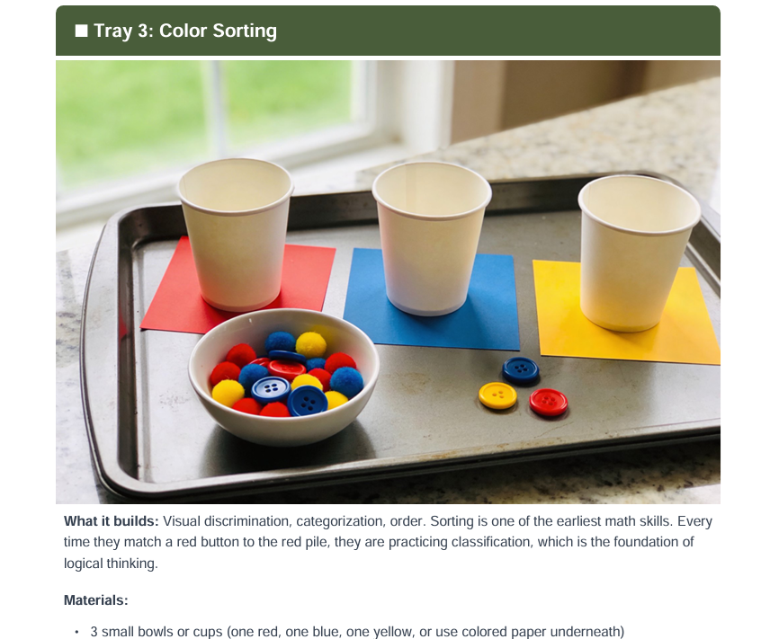 Montessori Real-Life Starter Bundle